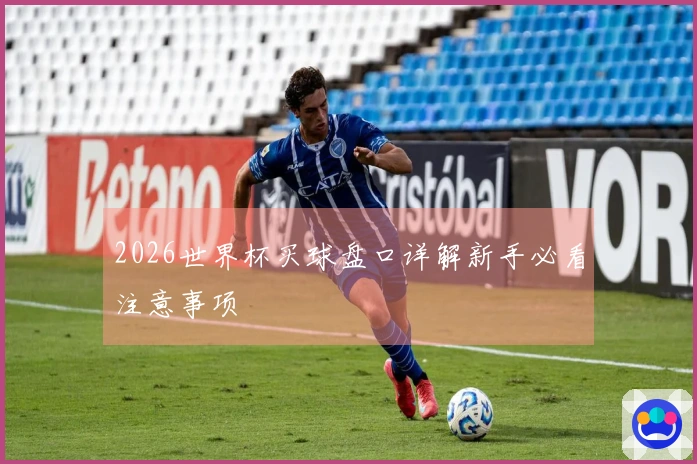 2026世界杯买球盘口详解新手必看注意事项